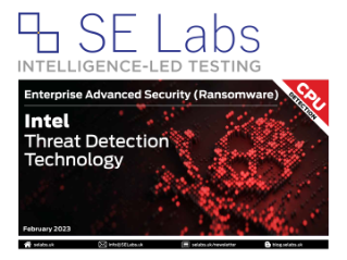 랜섬웨어 인텔 Threat Detection Technology