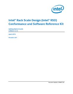 Intel® Rack Scale Design (Intel® RSD) Conformance and Software Reference Kit Getting Started Guide